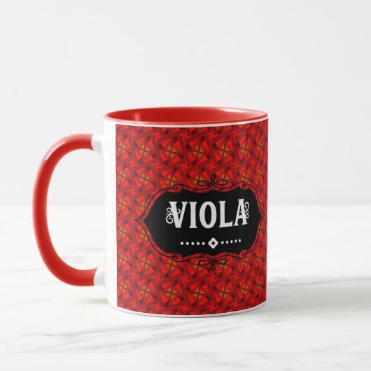 Viola Emblem Tasse (Links)