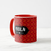 Viola Emblem Tasse (Vorderseite Links)