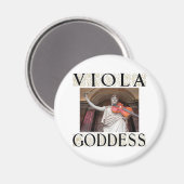 Viola Goddess Magnet (Vorderseite/Rückseite)