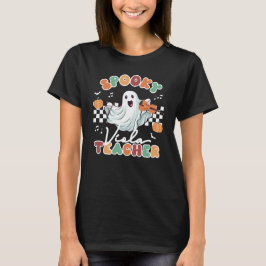 Viola Halloween Spooky Music Teacher T - Shirt