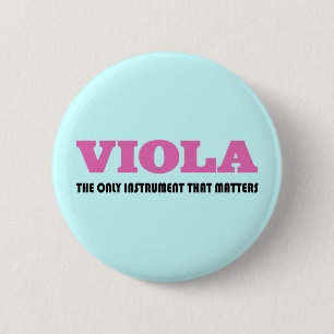 Viola-Haltungs-Musik-Geschenk Button