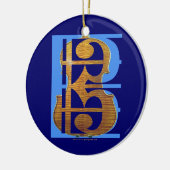Viola in AltClef Keramikornament (Links)