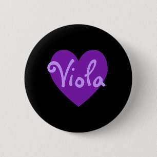 Viola in Lila Button