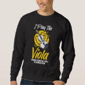 Viola Instrument Music Notes Player Lesson Beginne Sweatshirt (Vorderseite)