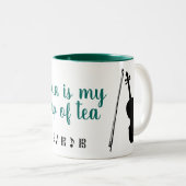 Viola ist die Tasse meines Tees (grün) (VorderseiteRechts)