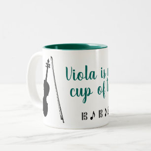 Viola ist die Tasse meines Tees (grün)