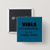 Viola ist nicht alles button (Vorne & Hinten)