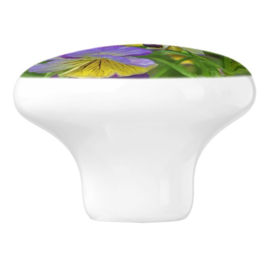 Viola Keramik Knob Keramikknauf (Seitenansicht)