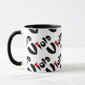 Viola Kleines Herz Tasse (Links)