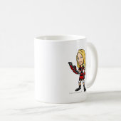 Viola Krawk Insel-Personal-Spieler Kaffeetasse (VorderseiteRechts)