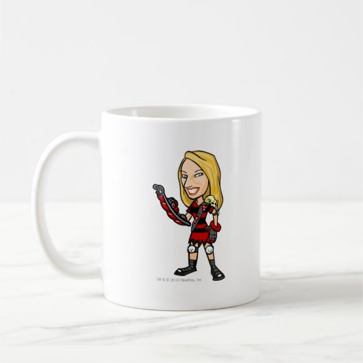 Viola Krawk Insel-Personal-Spieler Kaffeetasse (Links)