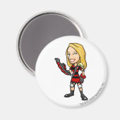 Viola Krawk Island Staff Player Magnet (Vorderseite/Rückseite)