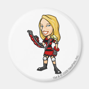 Viola Krawk Island Staff Player Magnet