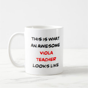 Viola-Lehrer, phantastisch Kaffeetasse