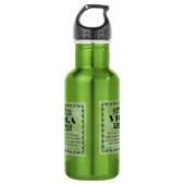 Viola Lizenz Edelstahlflasche (Vorderseite)
