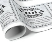 Viola Lizenz Geschenkpapier (Rolleneckpunkt)