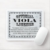 Viola Lizenz Mousepad (Mit Mouse)