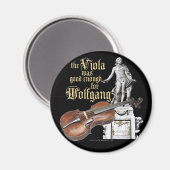 Viola & Mozart Magnet (Vorderseite/Rückseite)