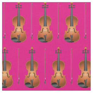 Viola Music Musician Room Decke Rosa Stoff