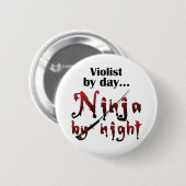 Viola Ninja Button (Vorne & Hinten)