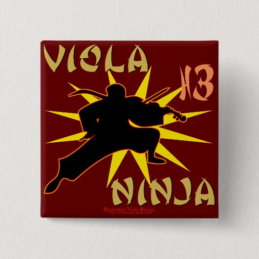 Viola Ninja Button (Vorderseite)