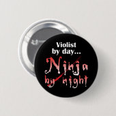 Viola Ninja Button (Vorne & Hinten)
