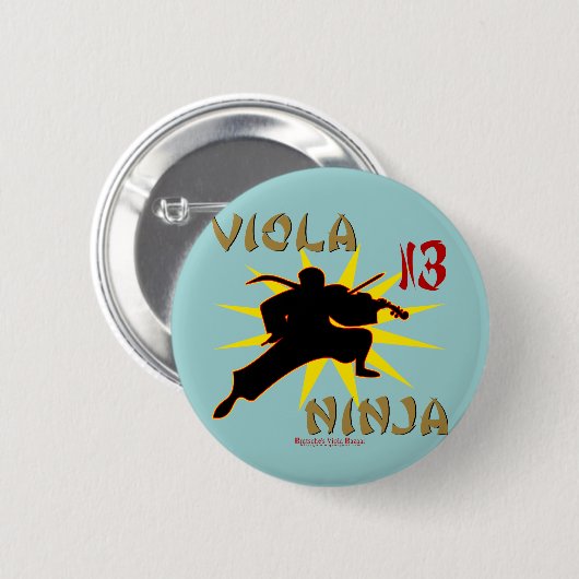 Viola Ninja Button (Vorne & Hinten)