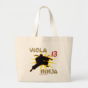 Viola Ninja Jumbo Stoffbeutel