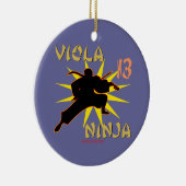 Viola Ninja Keramikornament (Rechts)