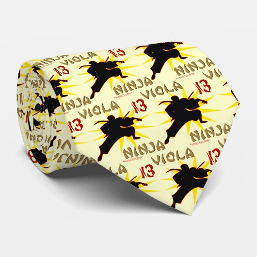 Viola Ninja Krawatte (Gerollt)
