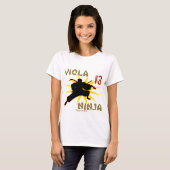 Viola Ninja T-Shirt (Vorne ganz)