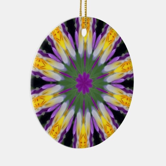 Viola-Ornament Keramik Ornament (Rechts)