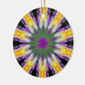 Viola-Ornament Keramik Ornament (Links)