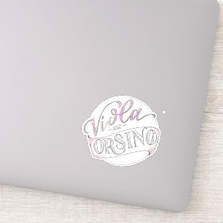Viola + Orsino Aufkleber