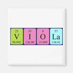 Viola Periodenmagnet Magnet