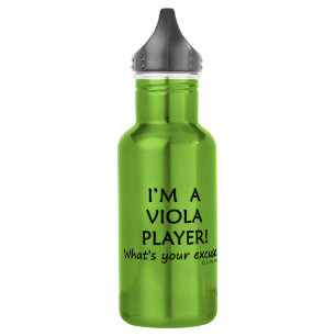 Viola Player Entschuldigung Edelstahlflasche
