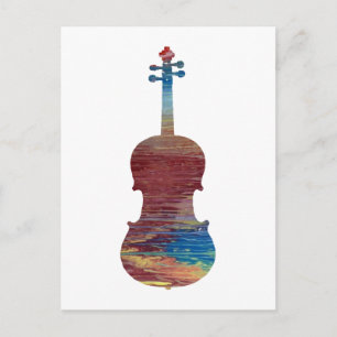 Viola Postkarte