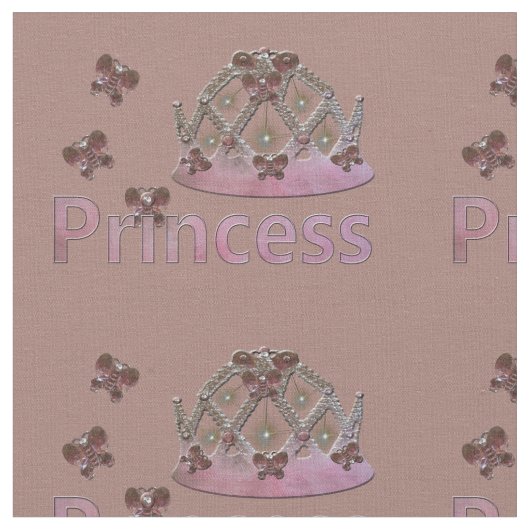 Viola-Prinzessin Crown Stoff (Nahaufnahme)