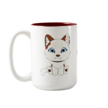 Viola Snow Dog Süßer Cartoon-Hund-Geschenk für Hun