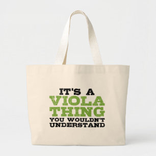 Viola Thing Jumbo Stoffbeutel