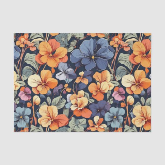 Viola Tissue Paper Seidenpapier (Vorderseite)