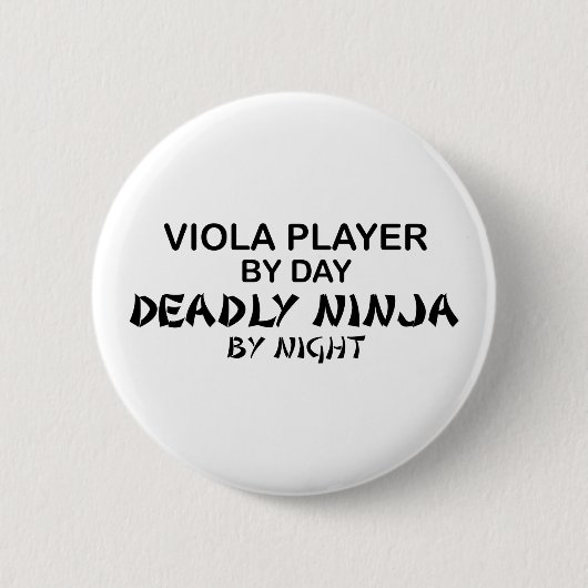 Viola tödliches Ninja bis zum Nacht Button (Vorderseite)