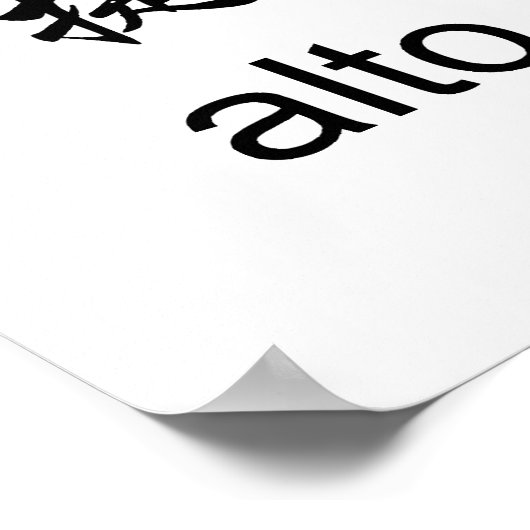 Viola Translations Poster (Ecke)