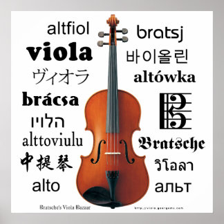 Viola Translations Poster