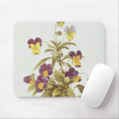 Viola Tricolour Mousepad (Mit Mouse)