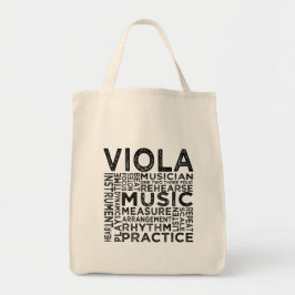 Viola Typografie Tragetasche
