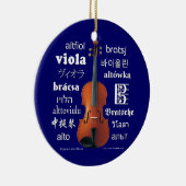 Viola-Übersetzungen Keramikornament (Rechts)