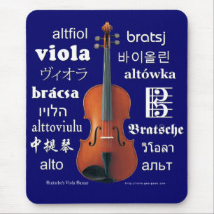 Viola-Übersetzungen Mousepad