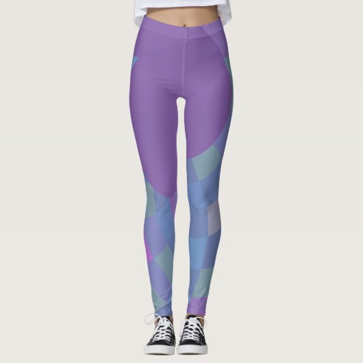 Viola Violet Leggings (Vorderseite)