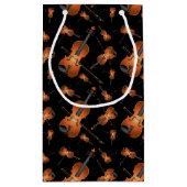 Viola Violin Music Teacher Kleine Geschenktüte (Rückseite)